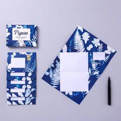 Apothecary Pigeon, Botanical Folding Letter Pack