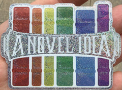 ANI Rainbow Pixie Dust Book Logo Sticker