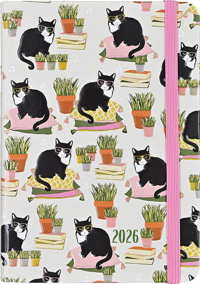 2026 Smarty Cats Weekly Planner (16 Months, Sept 2025 to Dec 2026)