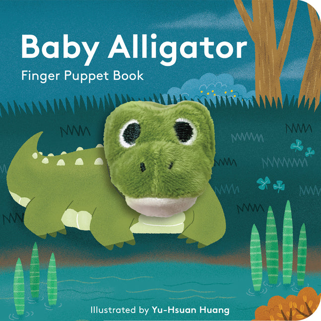 Baby Alligator Finger Puppet