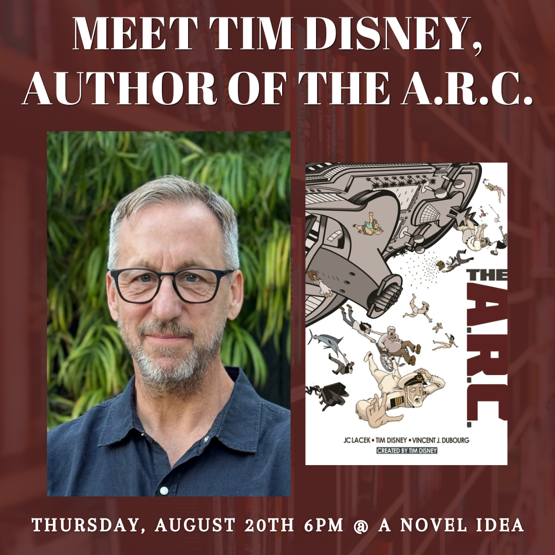 Meet Tim Disney, Author The A.R.C.: A Virus That Kills When You Lie August 20th 6pm