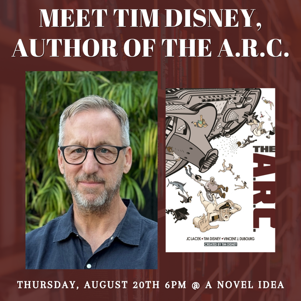 Meet Tim Disney, Author The A.R.C.: A Virus That Kills When You Lie August 20th 6pm