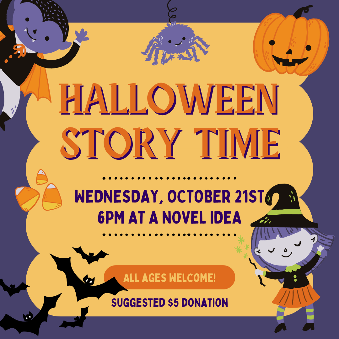 Halloween Children's Story Time October 21st 6pm