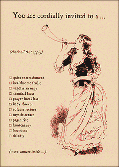 Quiet Entertainment Card