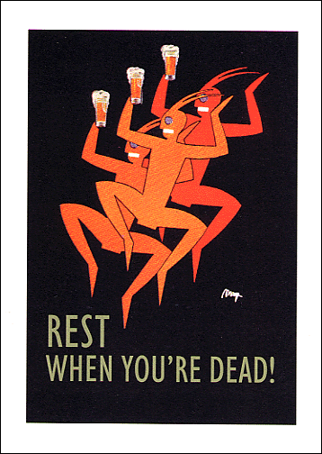 Rest When You're Dead Card