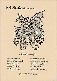 Prize Livestock Card