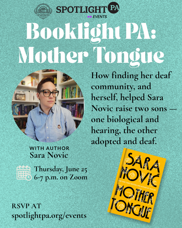 Spotlight PA Book Club: Mother Tongue June 25th 6pm