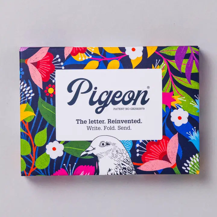 Floral Fantasia Pigeon, Botanical Folding Letters, Pack