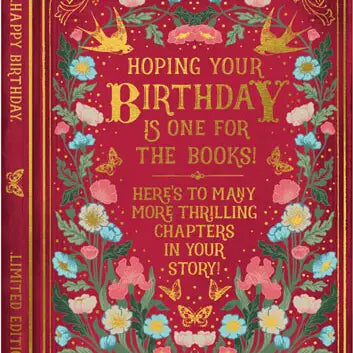 Mini Chapters Birthday Greeting Card