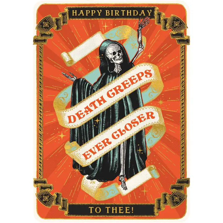 Birthday Creeps Greeting Card