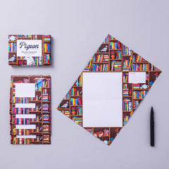 Bookstore Pigeon, Folding Stationery Letter Pack