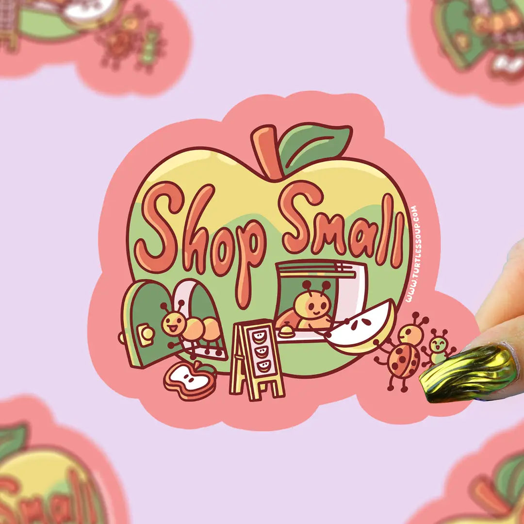 Shop Small Vinyl Sticker