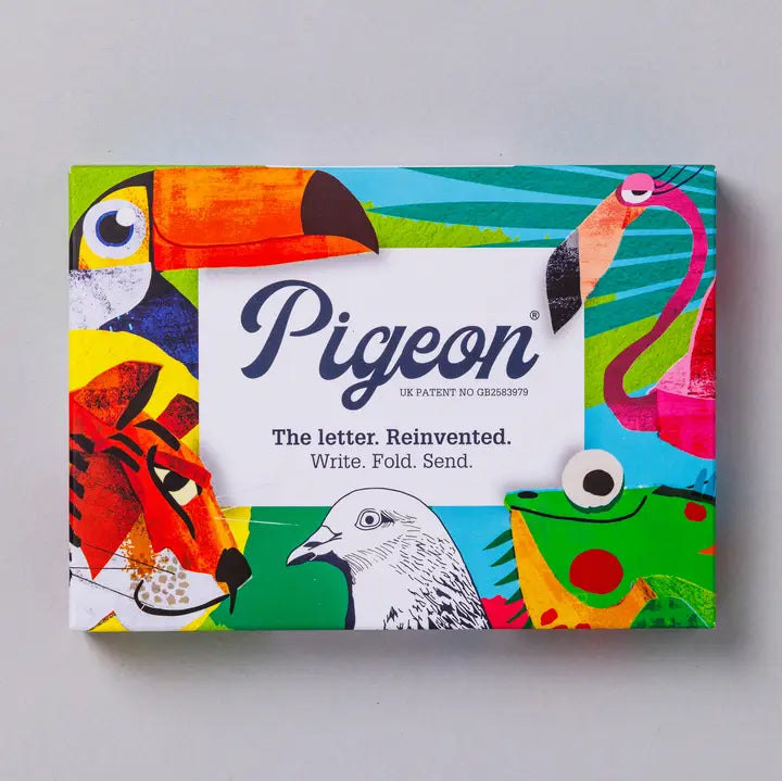 Wild Lives Pigeon, Kid's Folding Stationery Letter Pack